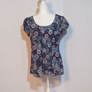 Cha Cha Vente Floral Top XL